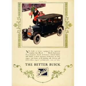  1926 Ad Buick Automobile Vehicle Car Engine Winter Chauffeur 