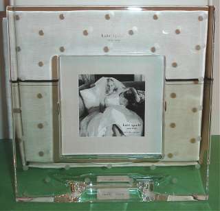 Kate Spade Larabee Dot Picture Frame Square New Boxed  