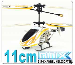 11cm GYRO 6025 1 Metal 3.5CH Micro Mini X RC Helicopter  