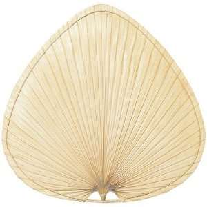   Punkah 18 Wide Oval Palm Leaf Ceiling Fan Blade