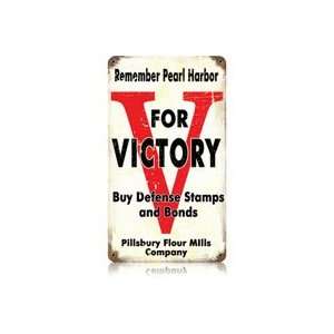 for Victory Metal Sign 