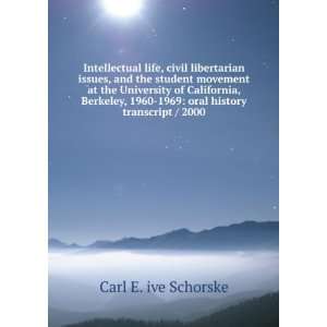 Intellectual life, civil libertarian issues, and the 