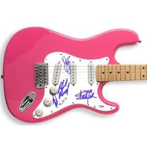 Twisted Sister Autographed Signed Guitar & Proof PSA/DNA