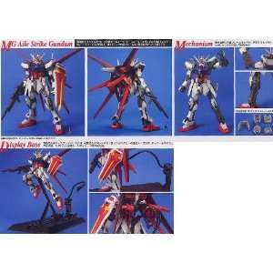  Gundam MG Aile Strike Gundam 1/100 Scale Model Kit Toys 