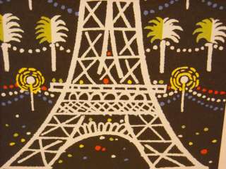 Reprint Vintage Paris Poster Eiffel tower Sunlane  
