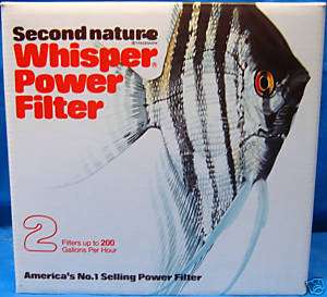 SN60020 SECOND NATURE WHISPER 2 POWER FILTER  