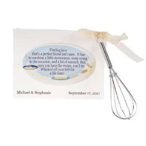 Personalized Wedding Favor Cards With Whisk   Invitations & Stationery 