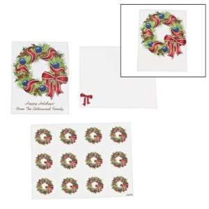 Personalized Christmas Wreath   Cards   Invitations & Stationery 