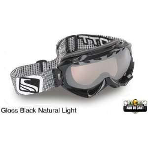  Scott Witness Goggles  Gloss Black Natural Sports 