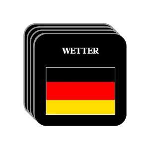 Germany   WETTER Set of 4 Mini Mousepad Coasters