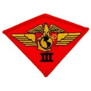  U.S.M.C. 3rd Airwing Patch Red & Yellow 3 Patio, Lawn 