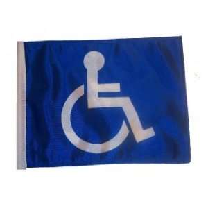 Handicap Replacement Flag 11in.x15 in.   NO POLE INCLUDED  