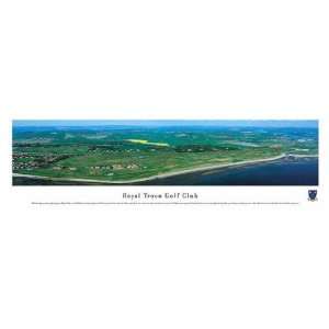  Royal Troon Golf Club Panoramic Photograph