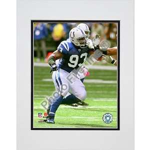   File Indianapolis Colts Dwight Freeney Matted Photo