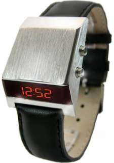 iconic 70s retro genuine led digital watch new drivers style