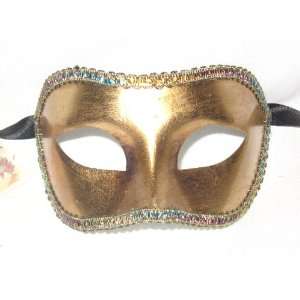  Gold Colombina Foglia Oro Venetian Mask