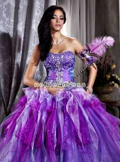   Dresses※Party Evening Prom Masquerade Dress Ball Gowns  