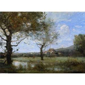  FRAMED oil paintings   Jean Baptiste Corot   24 x 18 