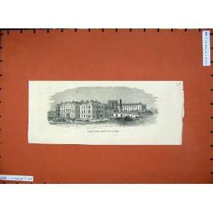  1872 Crichton Royal Institution Dumfries Scotland Print 
