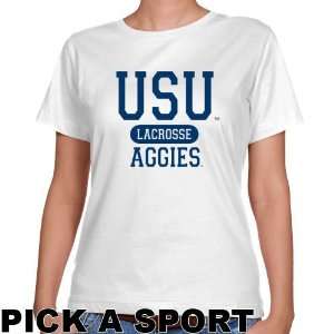 Utah State University Aggies Tshirt  Utah State Aggies Ladies White 