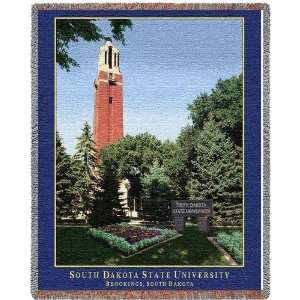  South Dakota State Univ Coughlin Throw   70 x 54 Blanket 