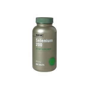  GNC Selenium 200. 200 Vegetarian Caplets
