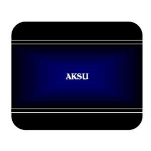  Personalized Name Gift   AKSU Mouse Pad 