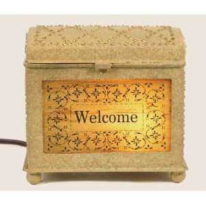   Welcome with Design Inspirational Electric Wax Warmer