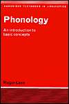 Phonology An Introduction to Basic Concepts, (0521281830), Roger Lass 