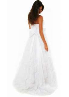 Sherri Hill Romantic Roses White Ball Gown UK 6 8 10 12  