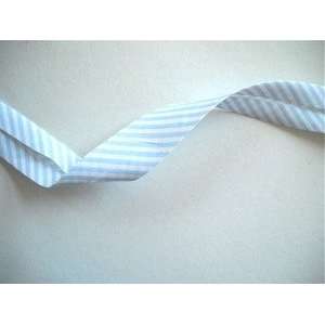   White Stripe Wide Single Fold Bias Tape 50 Yds. Arts, Crafts & Sewing