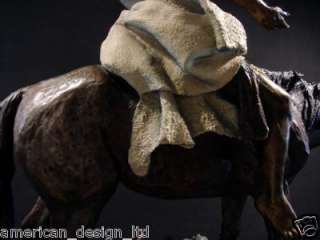 Lorenzo E.Ghiglieri Chief Joseph BRONZE Sculpture HORSE Beautiful 