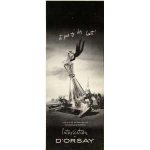  1949 Ad Intoxication DOrsay Champagne Fragrance Scent 