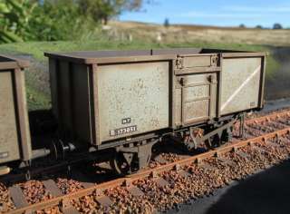 You are buying a pack of 2 Lionheart Trains O Gauge Mineral Wagons 