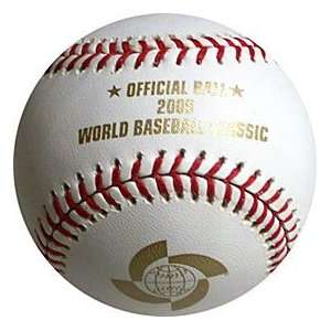   2009 World Baseball Classic Unsigned Baseball 