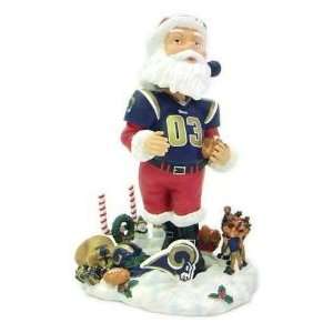  Saint Louis Rams Santa Claus Bobble Head Toys & Games