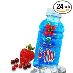 SoNu Water Organic Strawberry and Cranberry (Pack of 24)  