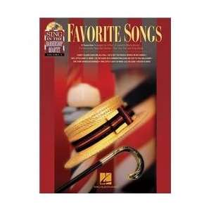  Hal Leonard Favorite Songs   Sing In The Barbershop Quartet 