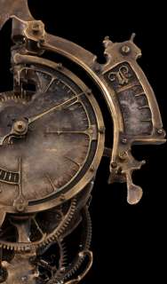 Extravagant Steampunk SWISS cufflinks rectangular watch mechanism 