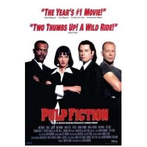 Pulp Fiction Reviews Movie Poster 