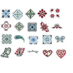   OESD Embroidery Machine Designs CD FASHION MOTIF I