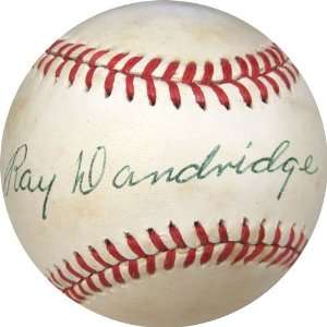  Ray Dandridge Autographed/Hand Signed Bartlett Giamatti 