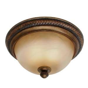  Golden Lighting 6095 FM GP Alante Flush Mount, Golden 