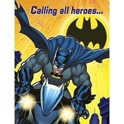 Batman Party Invitations 8ct Super Heros Party  