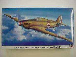 48 Hawker Hurricane Mk.I/II Free French Trop Hasegawa  