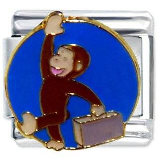 Pugster Curious George Travel Animal Disney Monkey Licensed Italian 