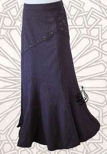 Long modest cotton fish tail skirt islamic pentacostal apostalic no 