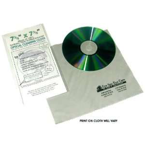  Grade CD / DVD Gray Cleaning Cloths 6 x 6 #MSCMCLGR   Safely Clean 