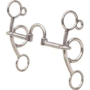  Darnall Connie Combs Sm Corr Gag Bit   Stainless Steel   5 