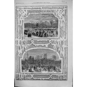  1861 WEATHER PARKS ST. JAMES REGENTS LONDON ENGLAND 